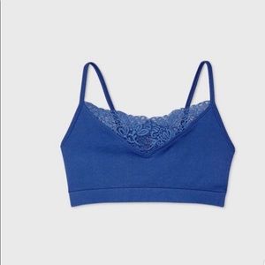 Seamless ribbed bralette